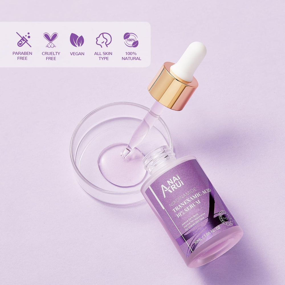 ANAI RUI niacinamide kojic ceramide serum blend emphasizes barrier support and even tone