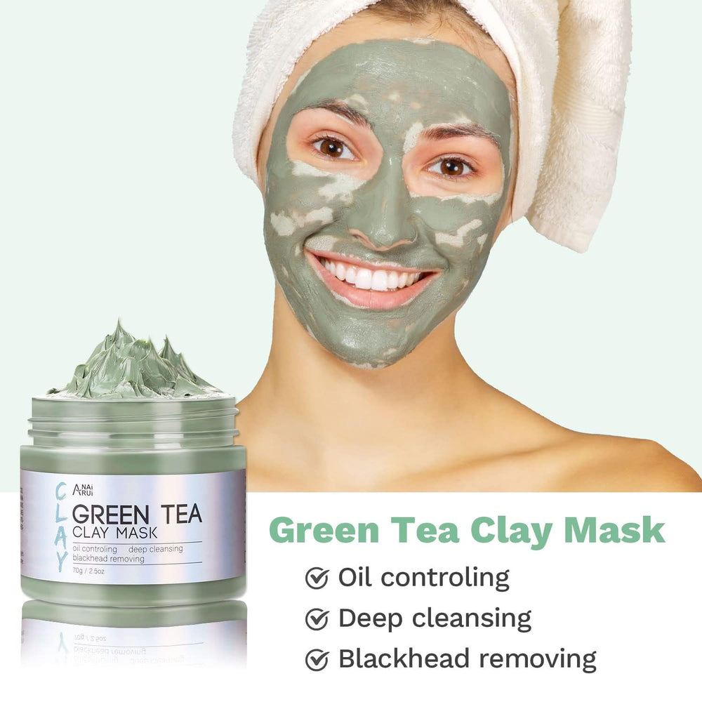 Patch-test swatch on skin shows safe at-home use with ANAI RUI masks.