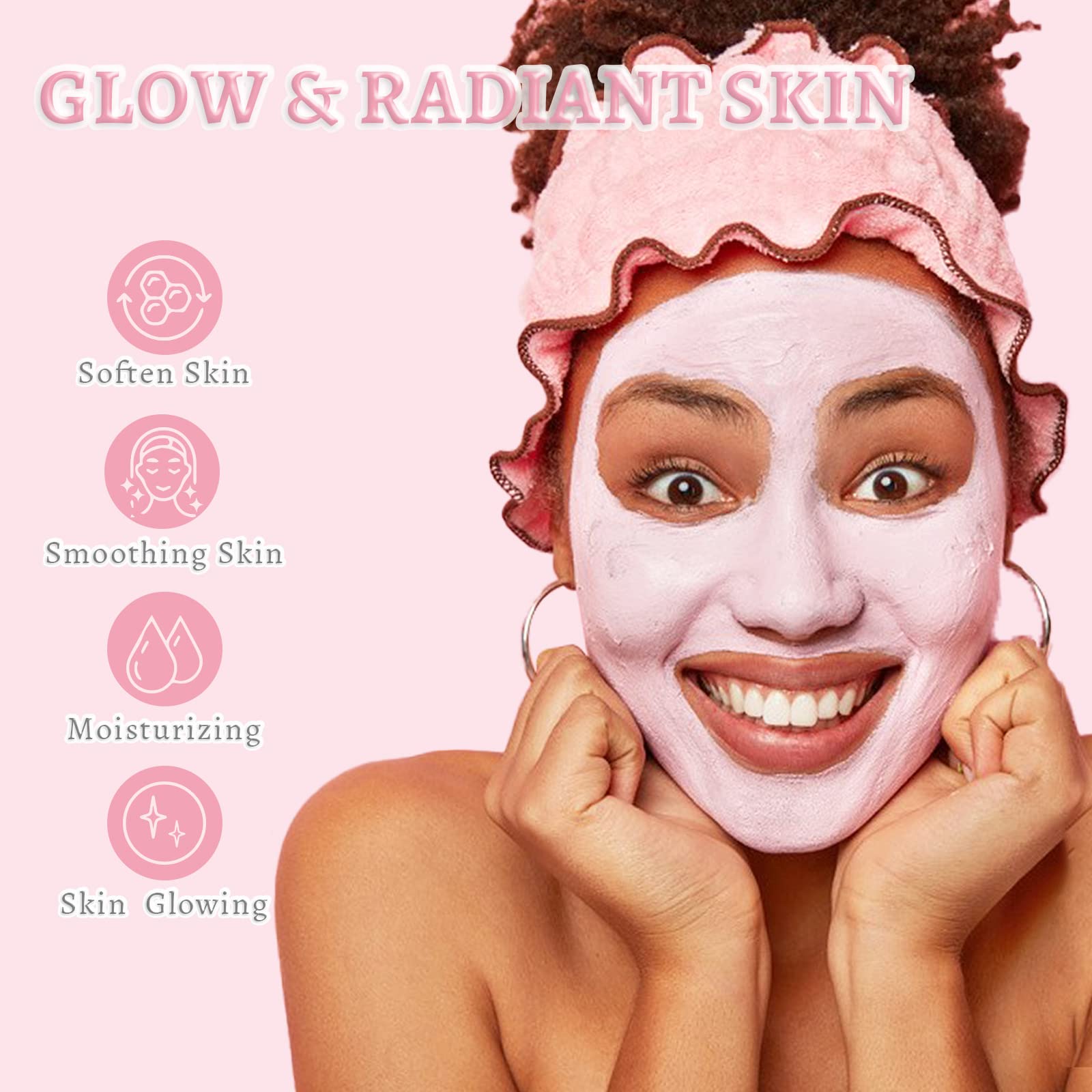 ANAI RUI mask texture shown as smooth cream on skin during application.