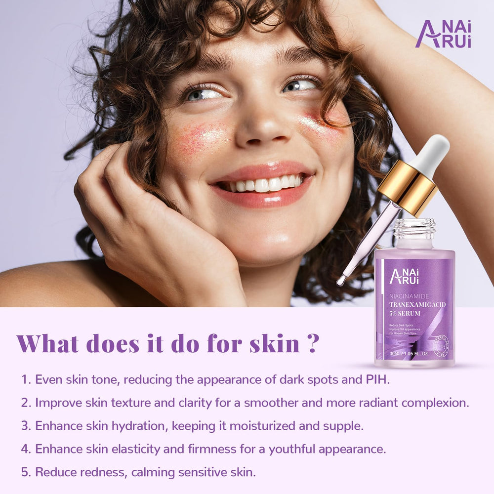ANAI RUI serum dropper applying lightweight texture for daily use