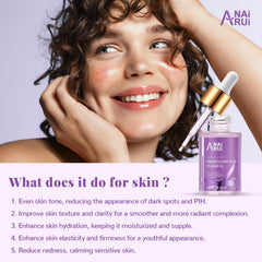 ANAI RUI serum dropper applying lightweight texture for daily use