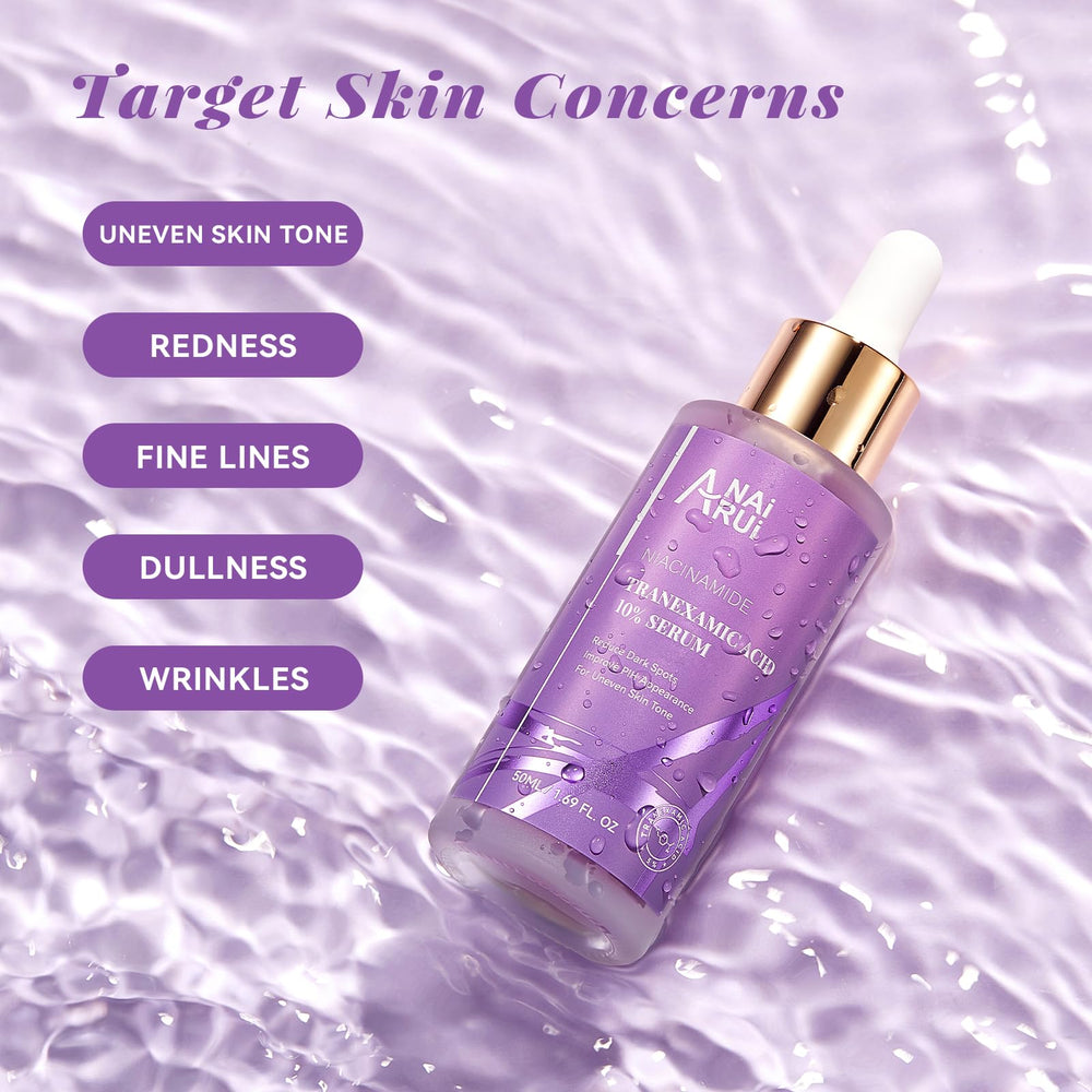 ANAI RUI serum niacinamide-ingredient highlights potential for smoother, clearer skin.