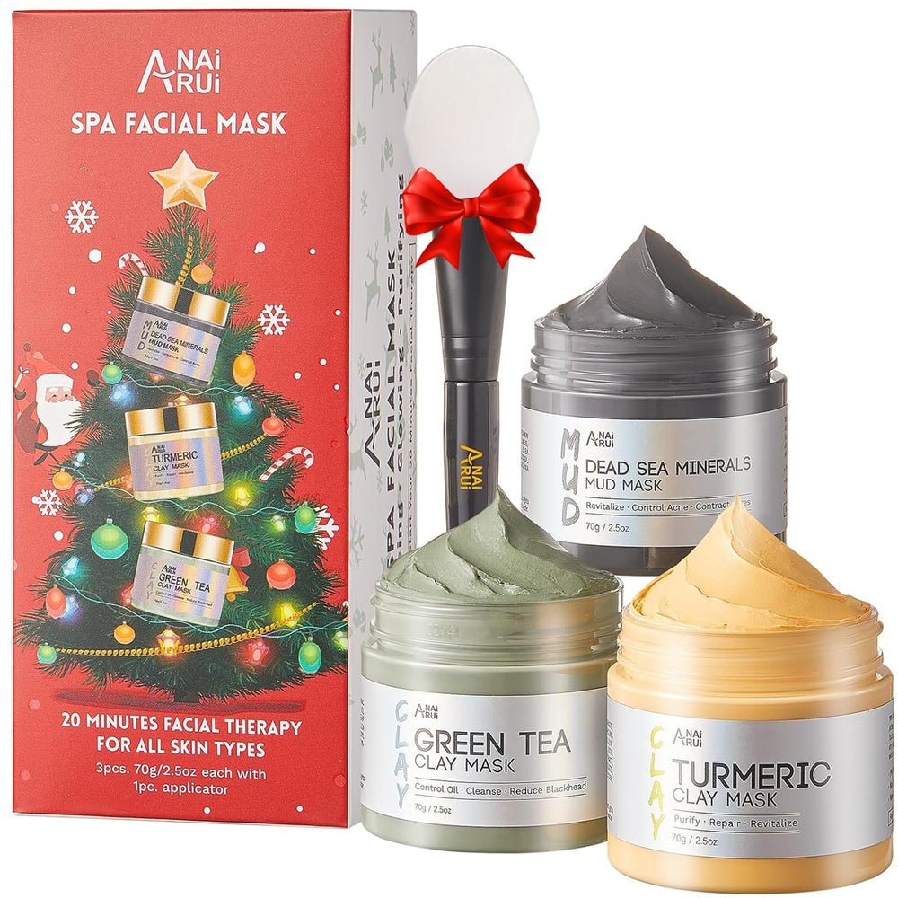 ANAI RUI turmeric clay mask jar close-up for radiant, hydrated skin