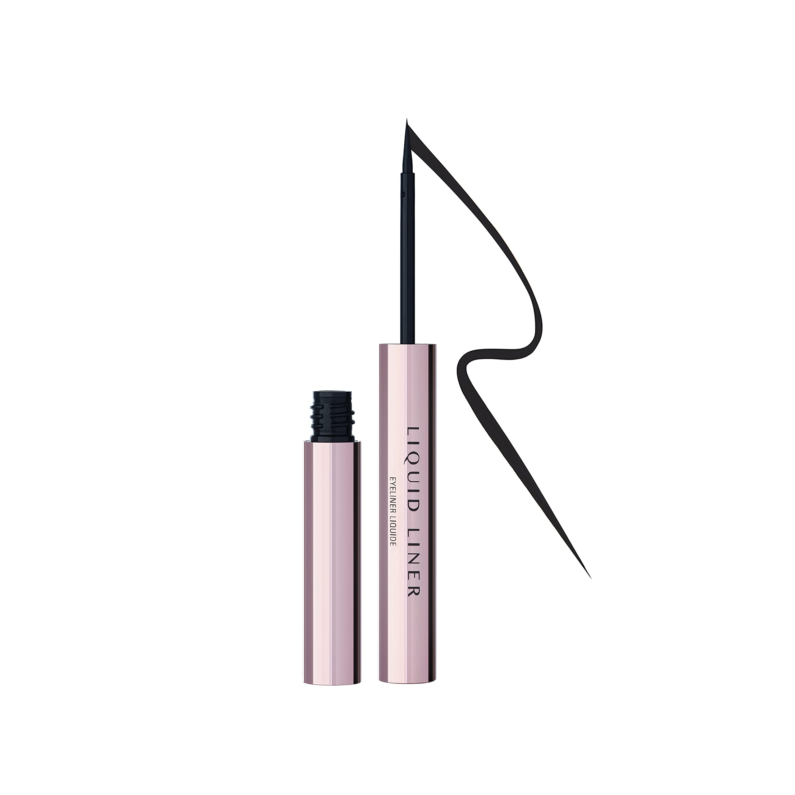 Anastasia Beverly Hills Black Liquid Liner packaging shows premium waterproof formula.