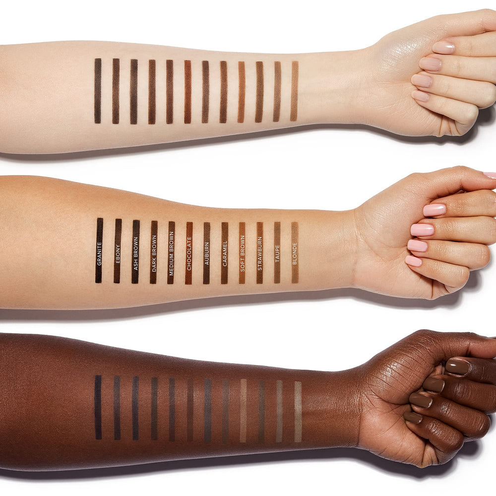 Anastasia Beverly Hills Brow Definer Blonde pencil on brows for natural filling.