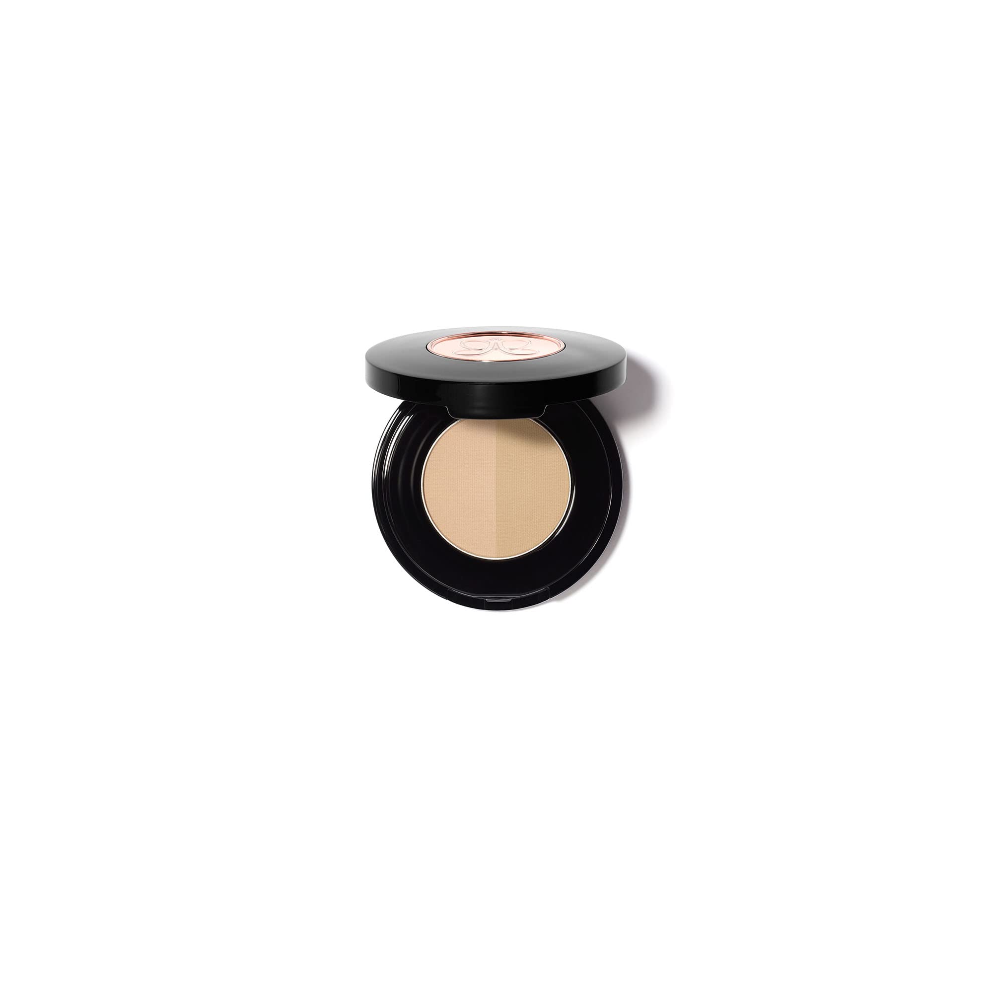 Anastasia Beverly Hills Brow Powder Duo Blonde close-up shows dual shades for natural ombre brows