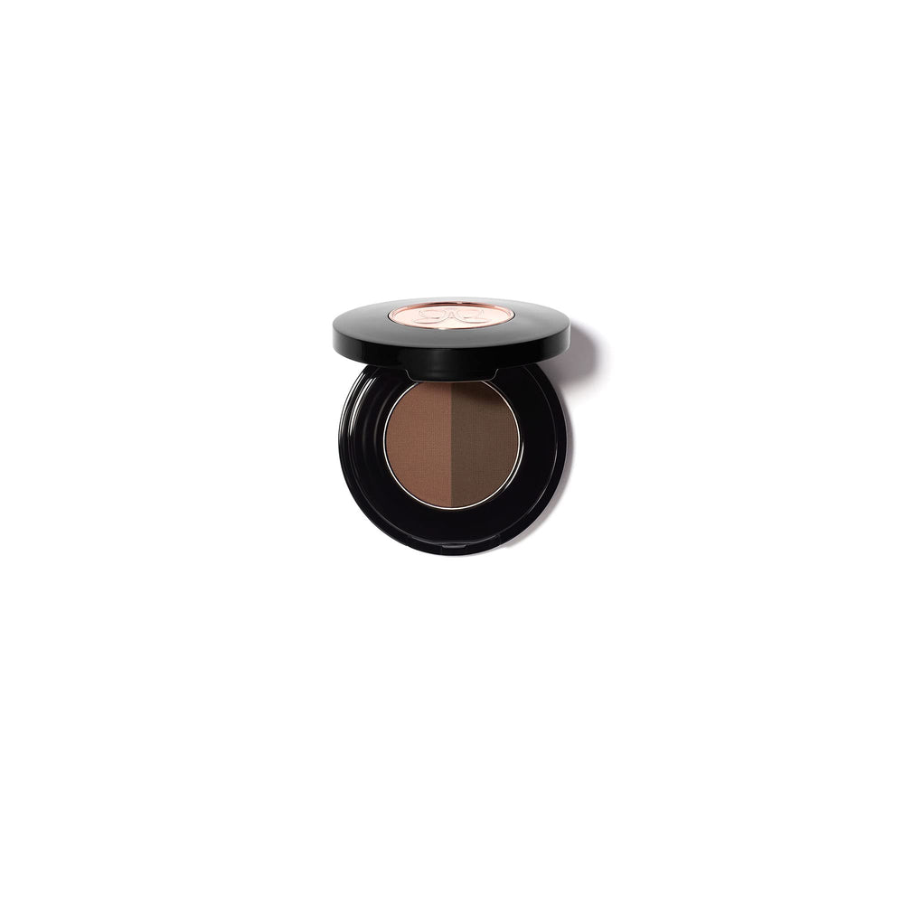 Anastasia Beverly Hills Brow Powder Duo Chocolate close-up showing dual shades for natural ombré brows