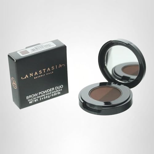 Anastasia Beverly Hills Brow Powder Duo Chocolate travel-friendly compact.