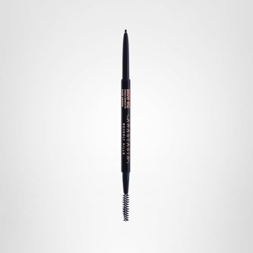 Anastasia Beverly Hills Brow Wiz Dark Brown enhances warm hair tones in everyday looks.