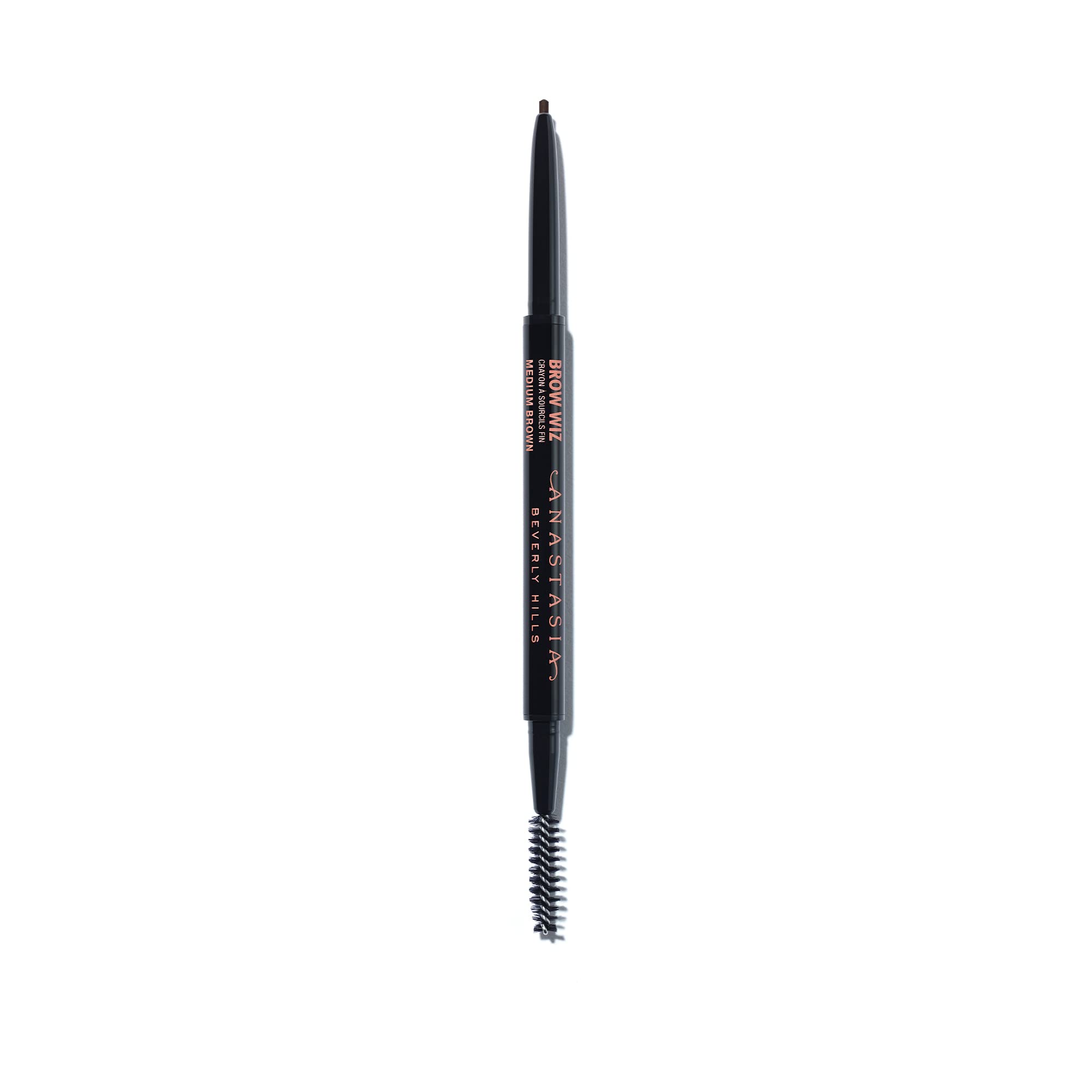 Anastasia Beverly Hills Brow Wiz close-up shows precise outlining for defined brows.