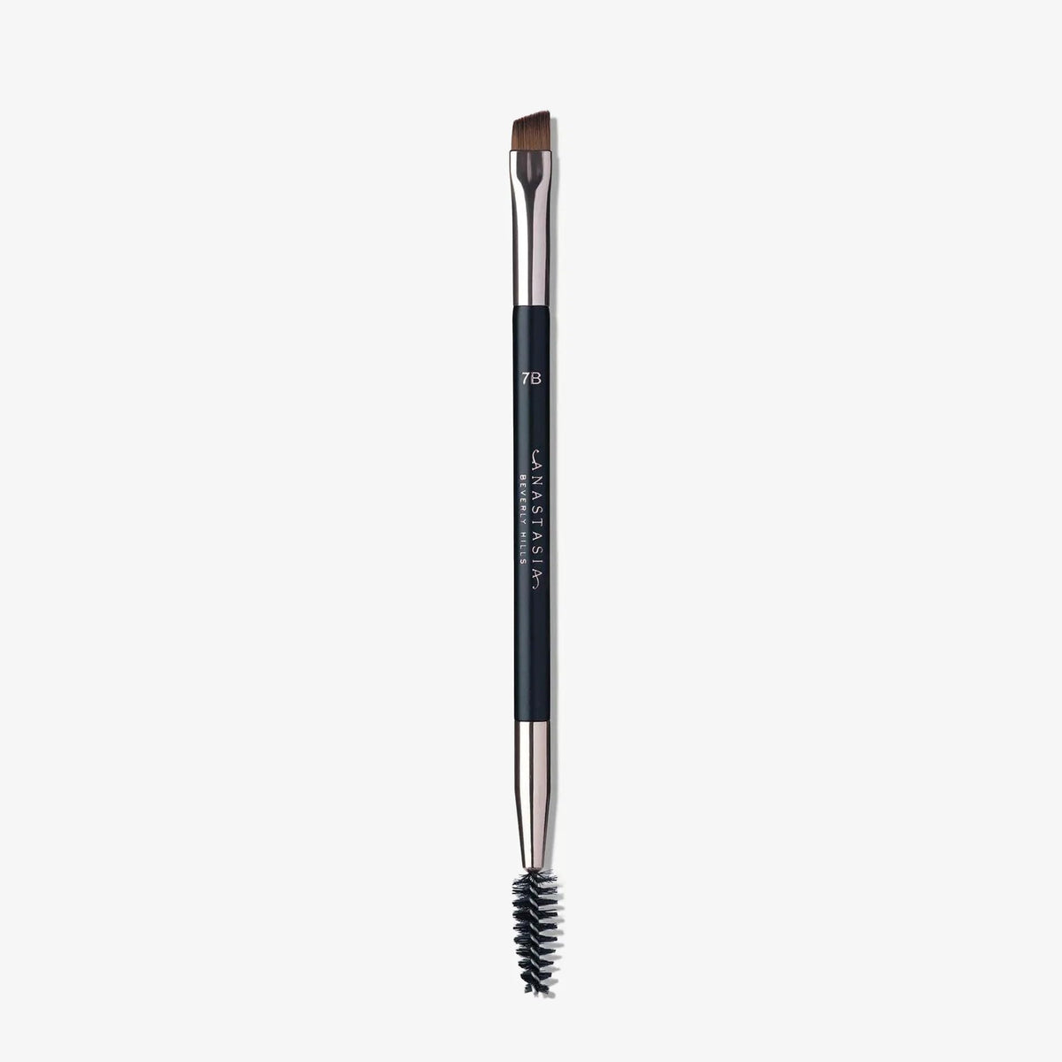 Anastasia Beverly Hills Brush 7B angle brush closeup for precise brow powder placement.