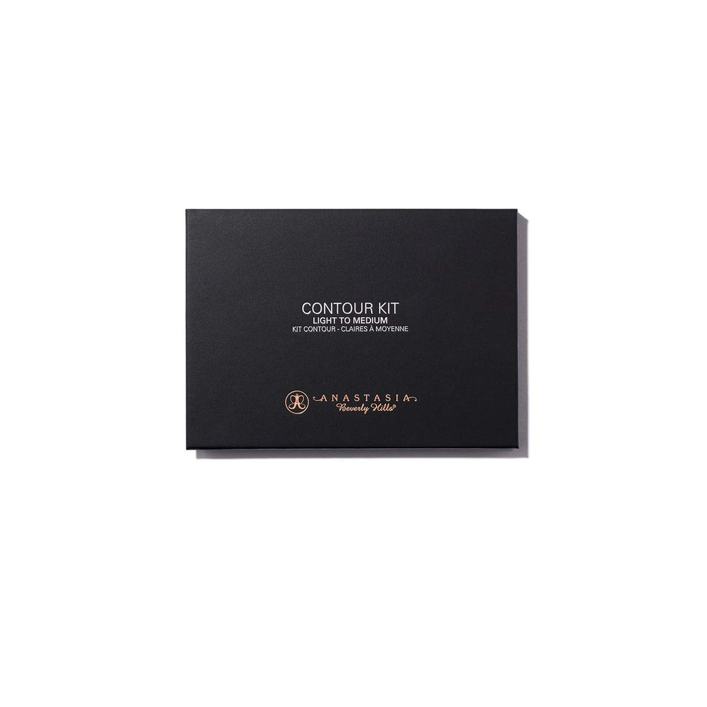 Anastasia Beverly Hills Contour Powder Kit Light-to-Medium features matte and shimmer shades for dimension.