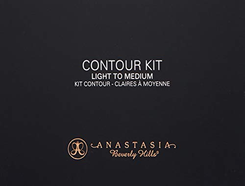 Anastasia Beverly Hills Contour Powder Kit Light-to-Medium palette close-up shows buildable glow.