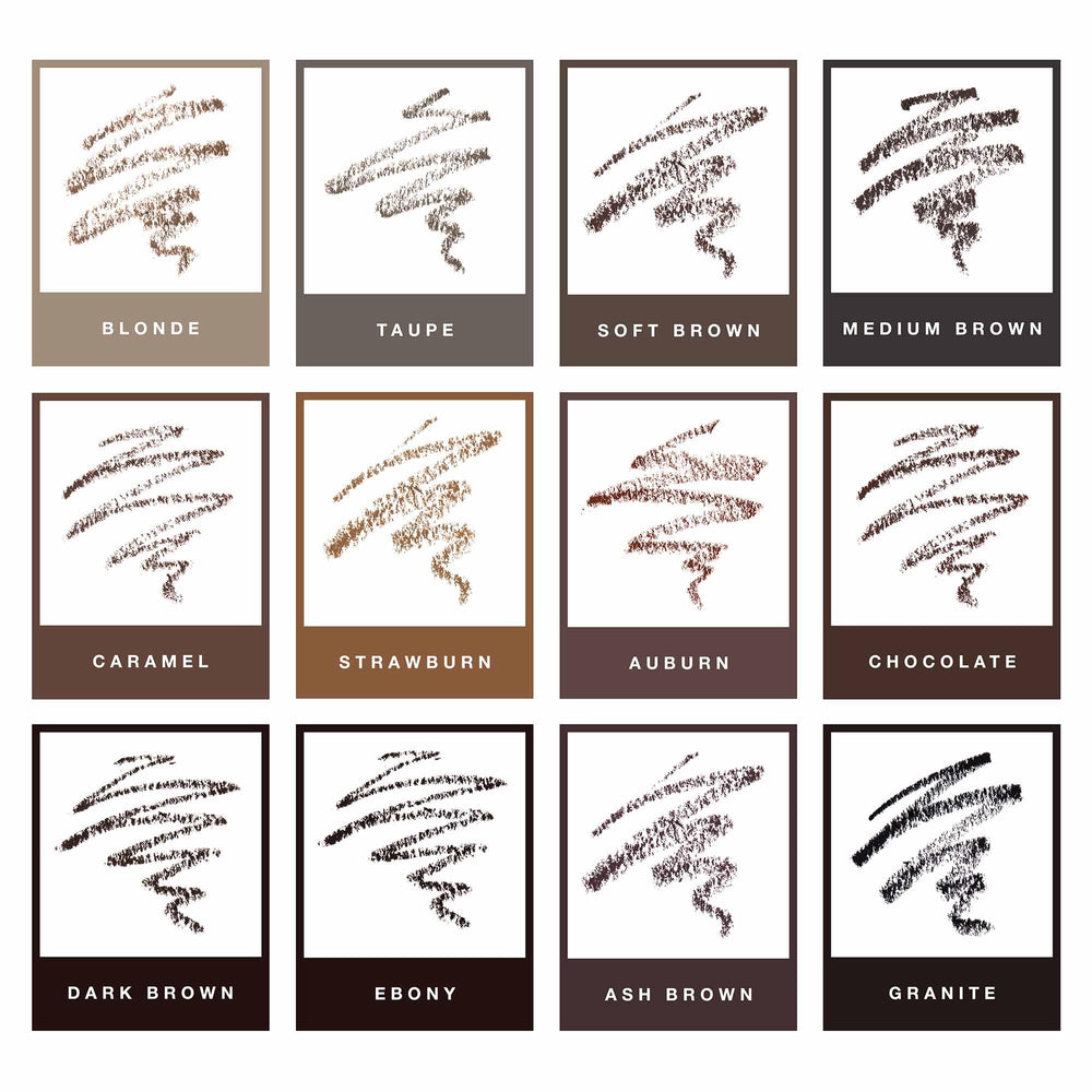 Anastasia Beverly Hills retractable mechanism, no sharpening required, for convenient touch-ups.