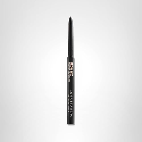 Anastasia Beverly Hills Deluxe Mini Brow Wiz Taupe travel-friendly brow tool in use.