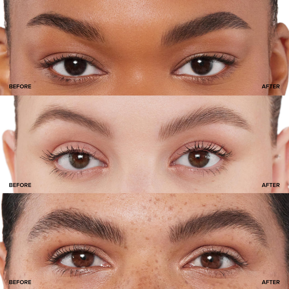 Anastasia Beverly Hills DIPBROW Blonde texture closeup shows creamy payoff.