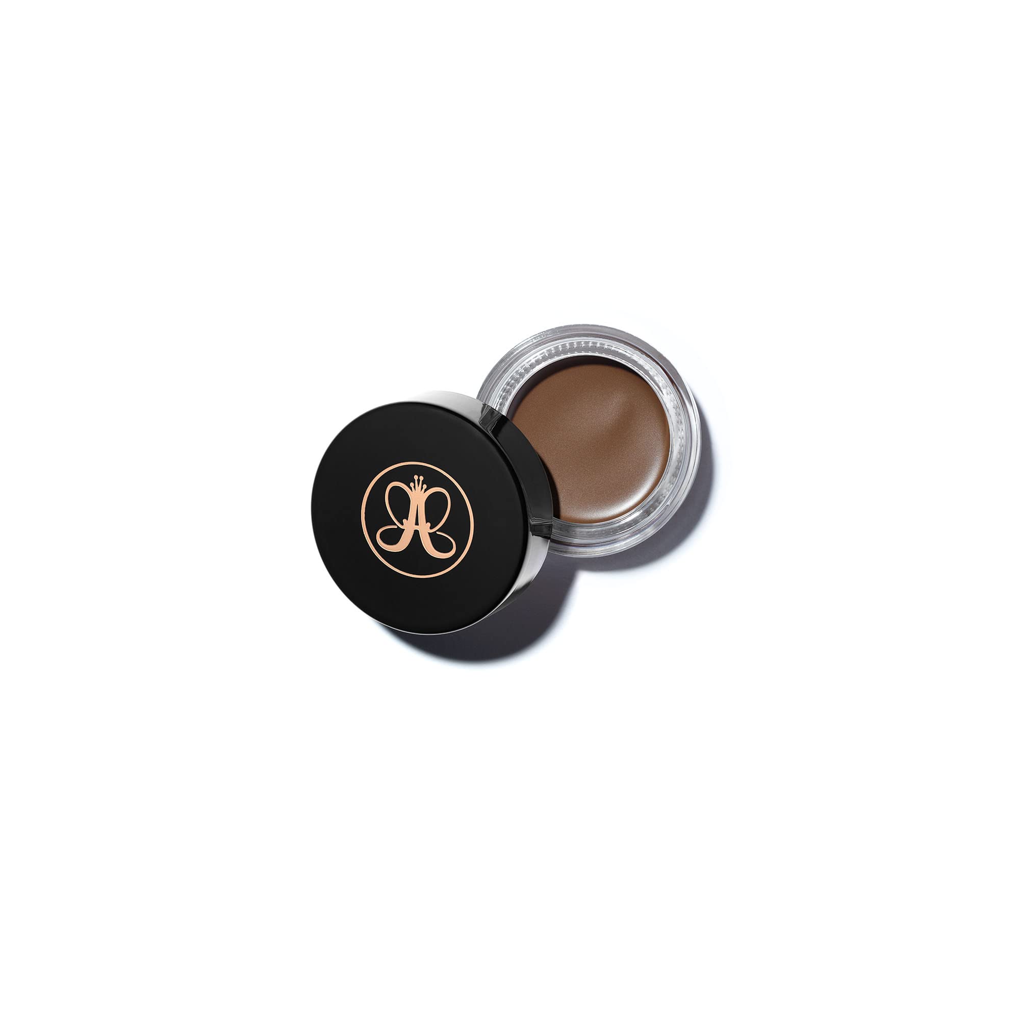 Anastasia Beverly Hills DIPBROW Pomade Caramel open cap swatch defining brows with precision