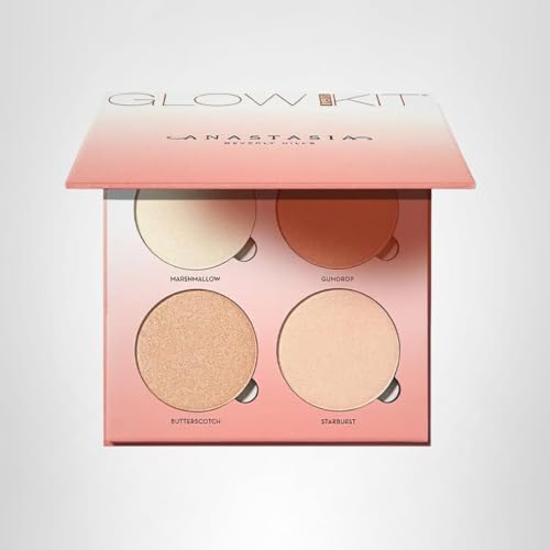 Anastasia Beverly Hills Glow Kit Sugar packaging shows accessible magnetic pans for quick customization.