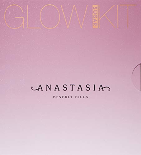 Anastasia Beverly Hills Glow Kit Sugar shades close-up with metallic bronze tones for sun-kissed highlights.