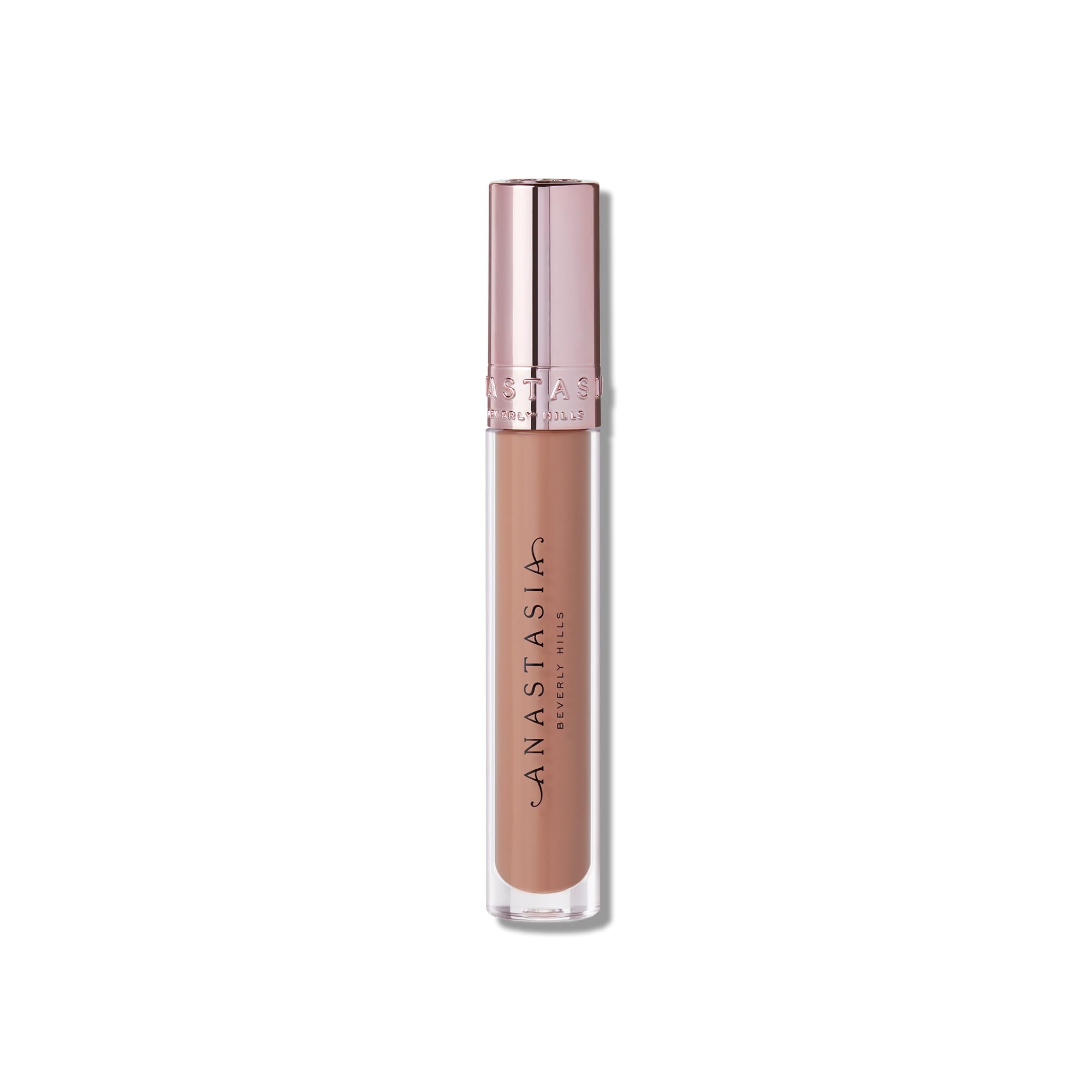 Anastasia Beverly Hills Butterscotch gloss applicator shapes precise lip lines