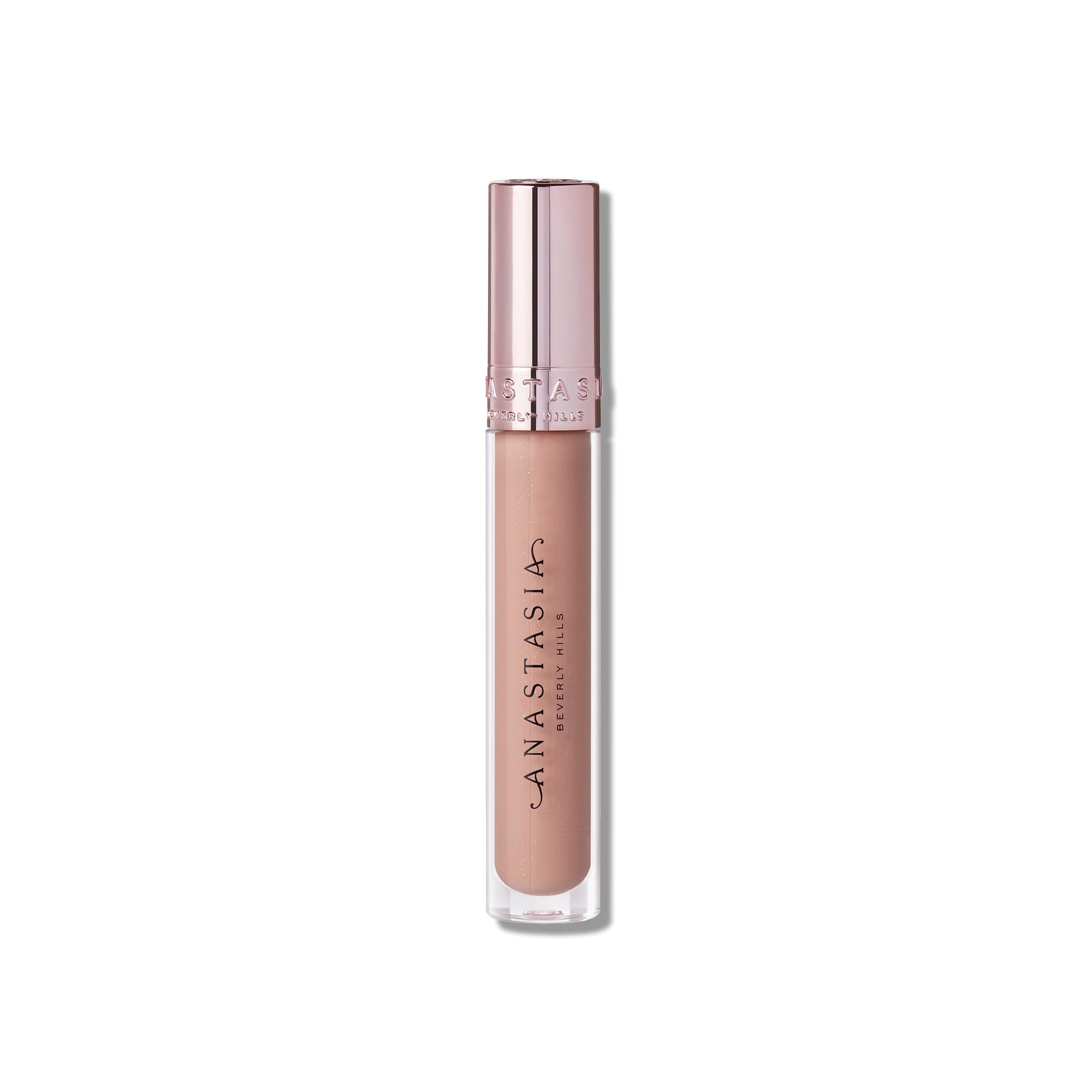 Anastasia Beverly Hills lip gloss cantaloupe applicator-tip enables precise smooth application