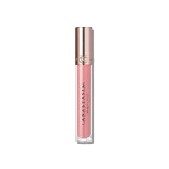 Anastasia Beverly Hills lip gloss Deep Taupe swatches on arm show luminous finish and color depth.