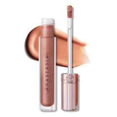 Anastasia Beverly Hills Lip Gloss Pink Ginger brightens lips with luminous shine