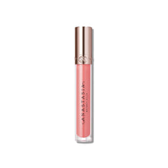 Anastasia Beverly Hills Soft Pink gloss applicator shows precise center-lip definition.