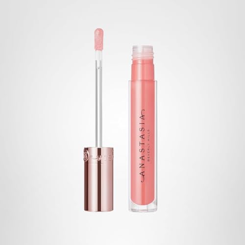 Anastasia Beverly Hills Soft Pink packaging image communicates premium vegan, cruelty-free lip gloss.
