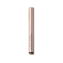 An Anastasia Beverly Hills brown liner brush tip showing controlled line creation.