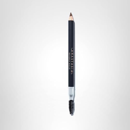 Anastasia Beverly Hills Perfect Brow Pencil Soft Brown daylight swatch showing natural shade compatibility.