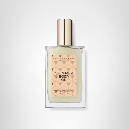 Anastasia Beverly Hills Shimmer Body Oil Gold luxe packaging