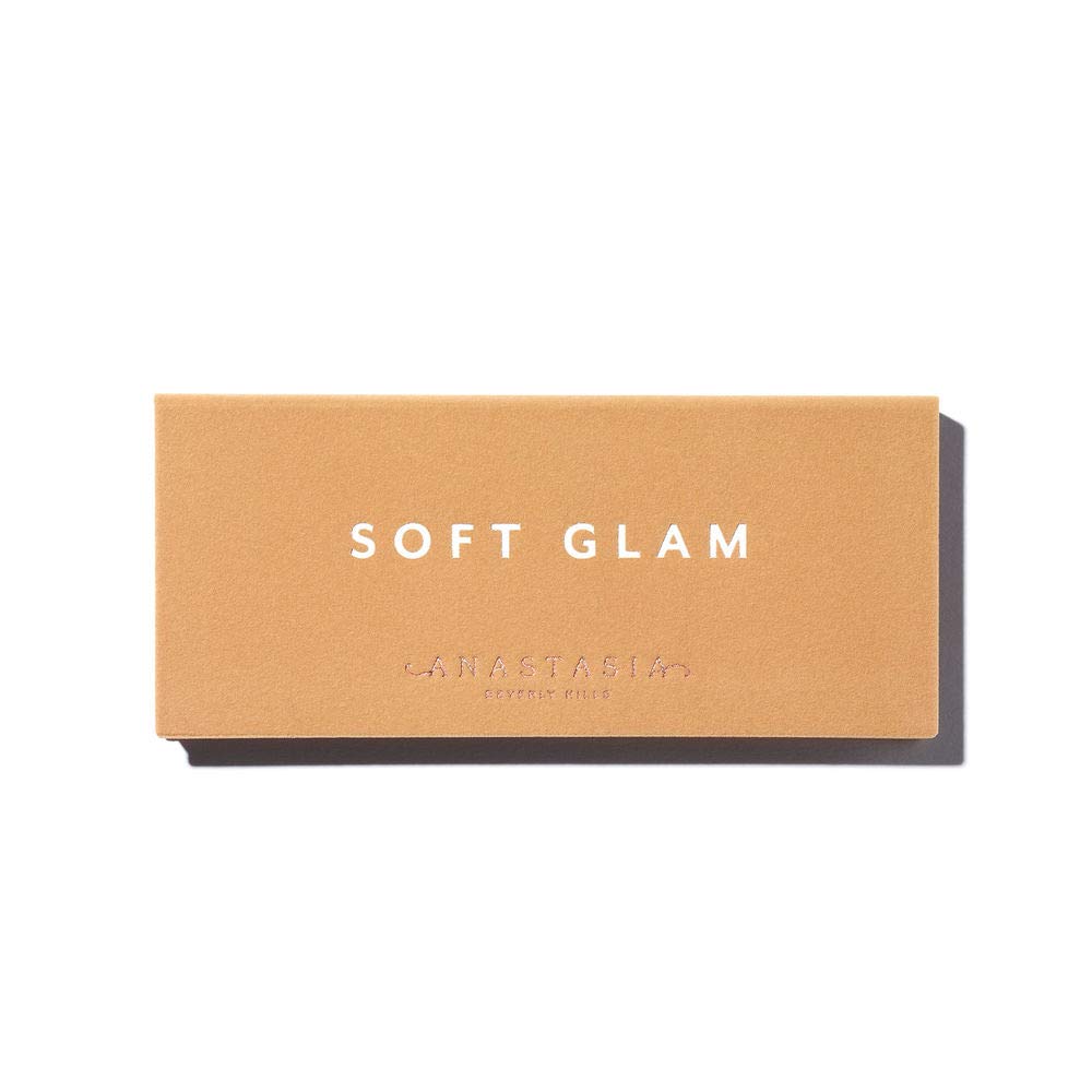 Anastasia Beverly Hills Soft Glam packaging emphasizes travel-friendly, sturdy compact.