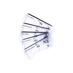 Anastasia Beverly Hills stencils five-shape kit for balanced brows during makeup.