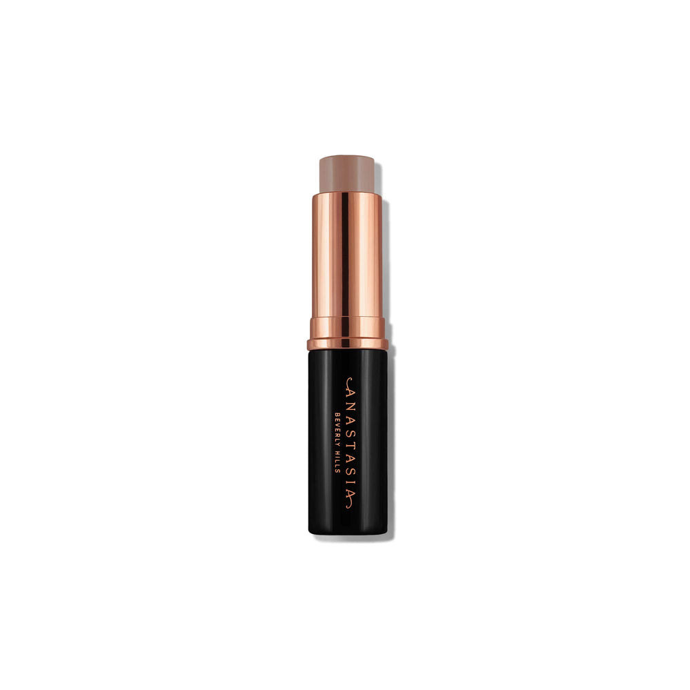 Anastasia Beverly Hills Stick Foundation Mink tube close-up showing silky, buildable coverage.