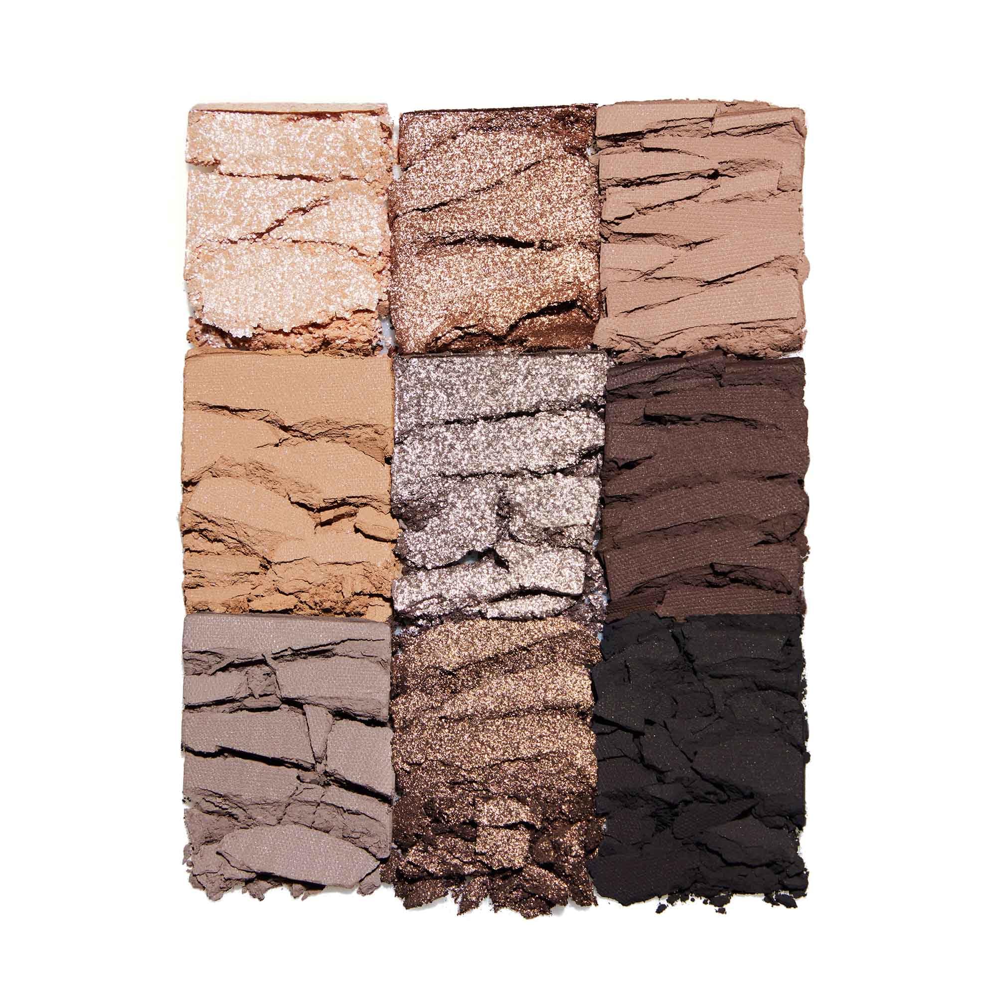 Anastasia Beverly Hills Sultry Mini Eyeshadow Palette application-brush demonstrates blendable color payoff