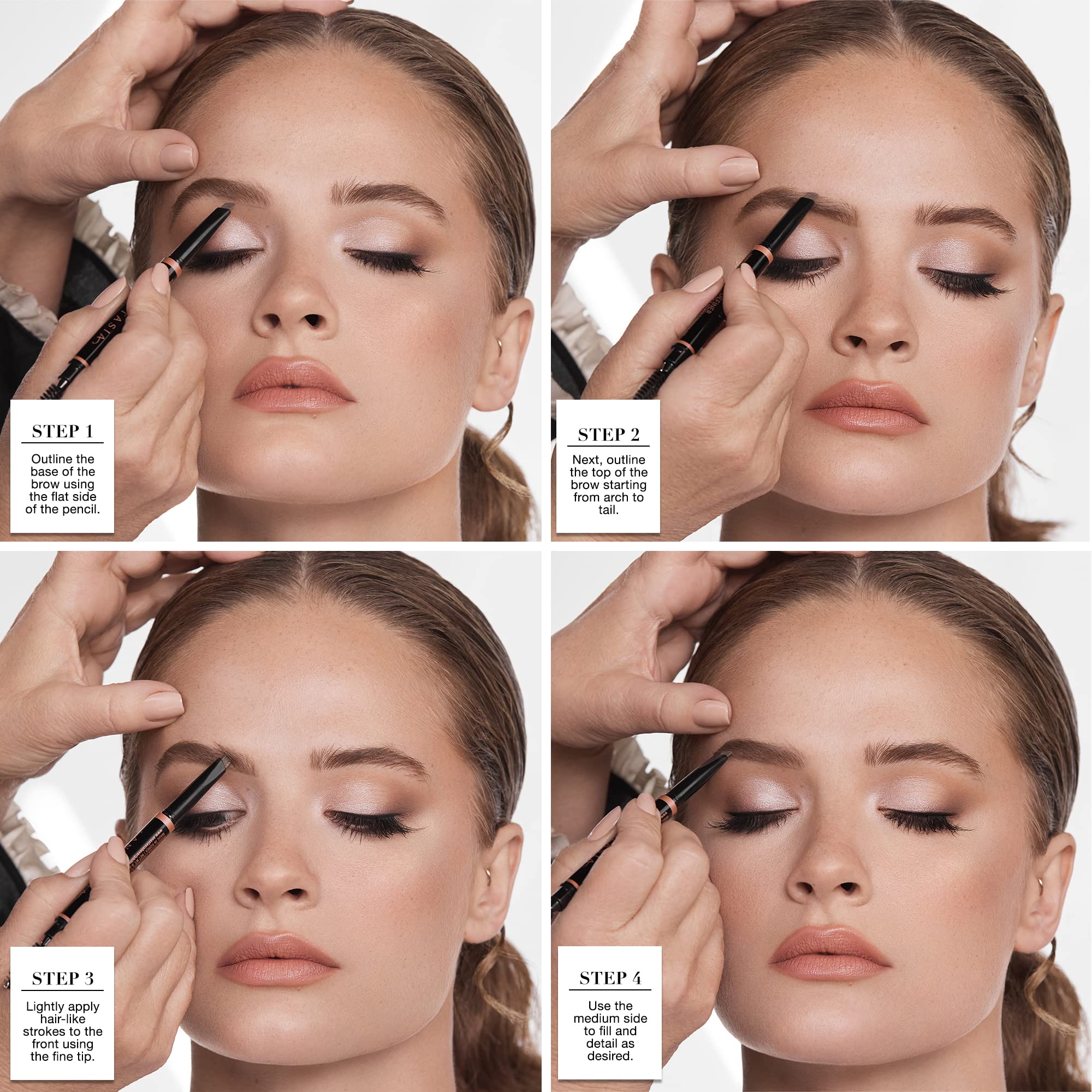Anastasia Brow Definer retractable pencil for portable convenience.