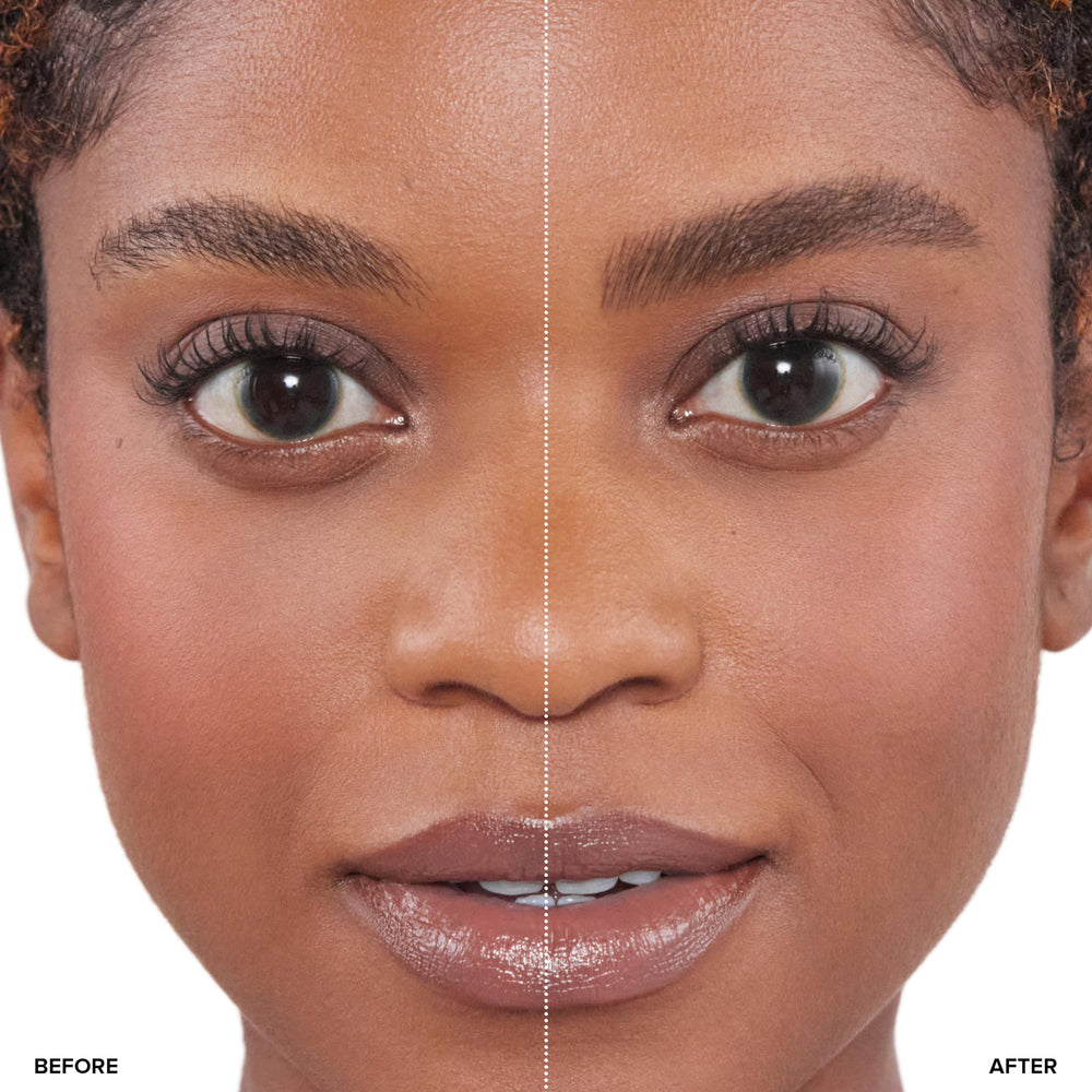 Anastasia Beverly Hills Brow Definer Soft Brown closeup application shows precise tip control