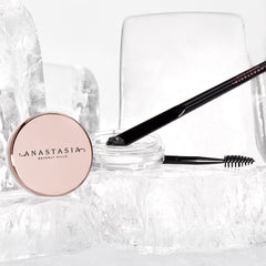 Anastasia Beverly Hills Brow Freeze tool in action for lifted feathered brows.