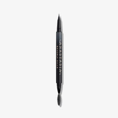 Anastasia Beverly Hills Microstroke Brow Pen Blonde closeup brush shows feather-stroke precision for natural brows.