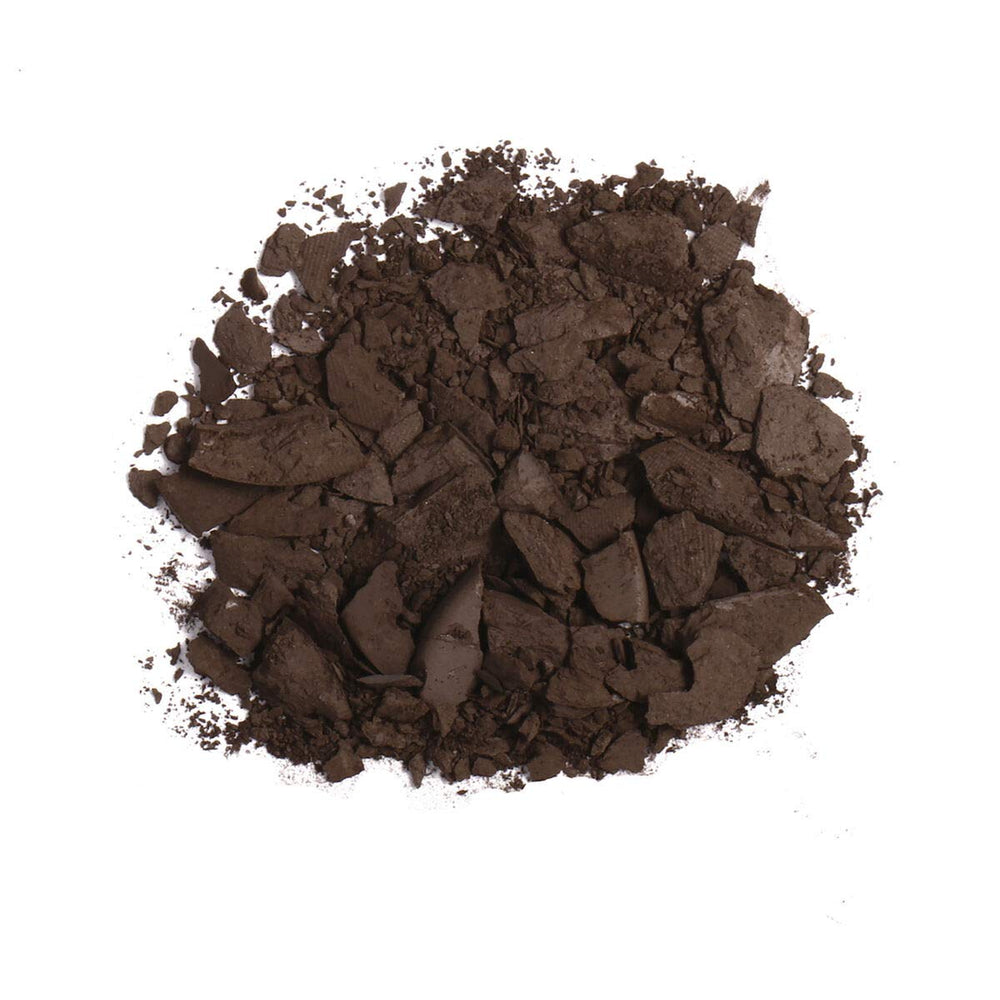 Anastasia Beverly Hills Brow Powder Duo Ebony application brush demonstrates precise brow definition.