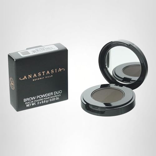 Anastasia Brow Powder Duo reusable compact with two shades.