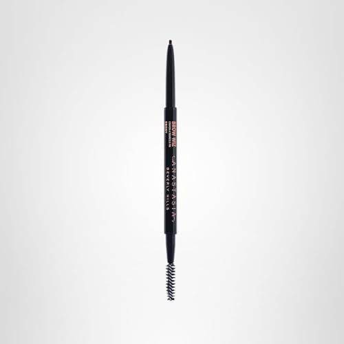 Anastasia Brow Wiz Ebony compact design suitable for on-the-go touch-ups.
