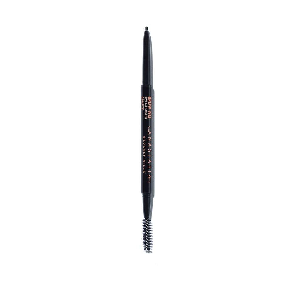 Anastasia Beverly Hills Brow Wiz Granite tip enables hair-like precision for natural-looking brows.