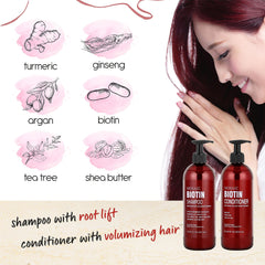 AnatoliaDaphne Biotin Volume Shampoo lather on hair cleanses gently and prepares for styling.