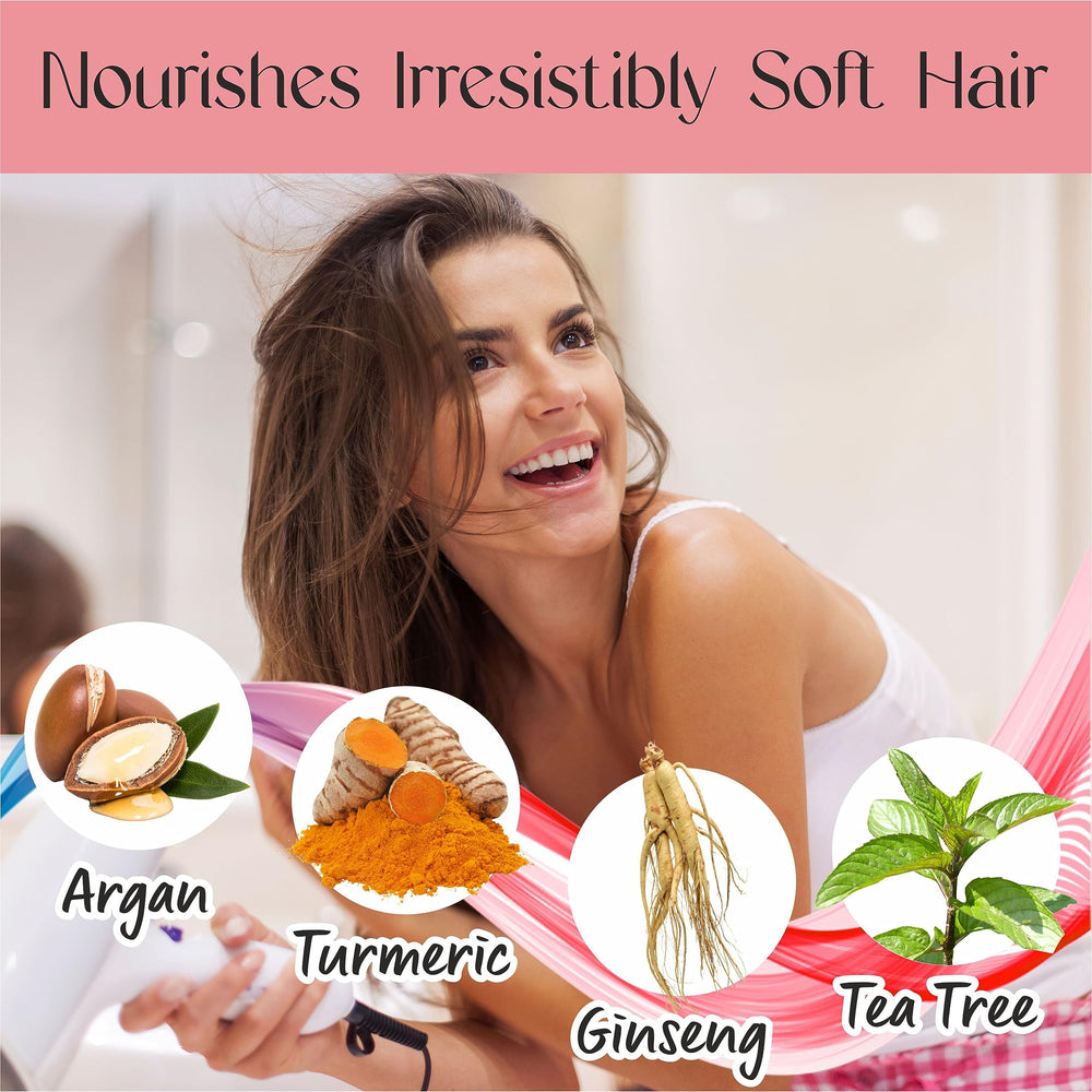 AnatoliaDaphne Biotin Volume Conditioner bottle pour nourishes and adds manageability.