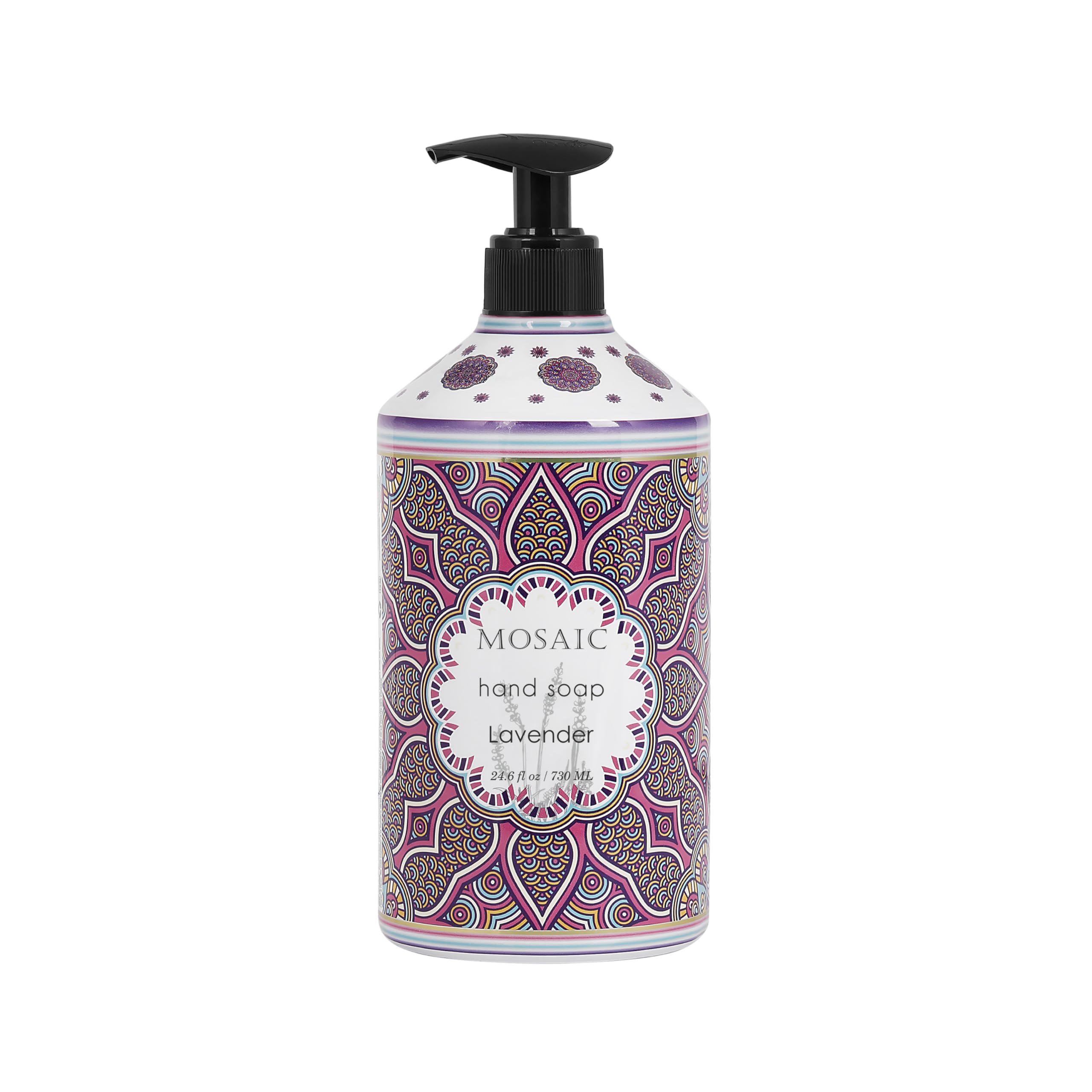 AnatoliaDaphne mosaic bathroom kitchen display showcasing stylish hand soap set