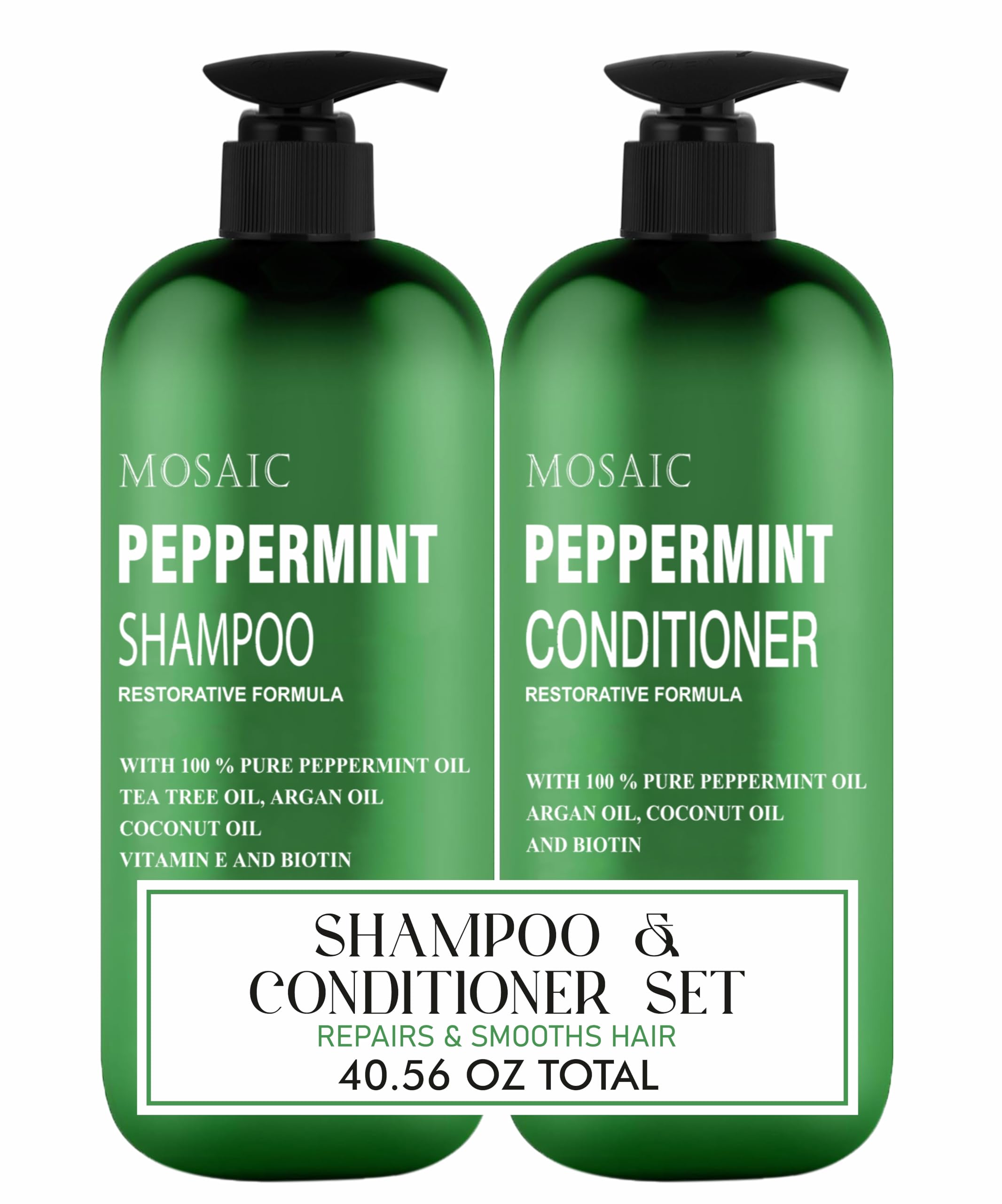 AnatoliaDaphne Peppermint Shampoo bottle front for refreshing scalp care