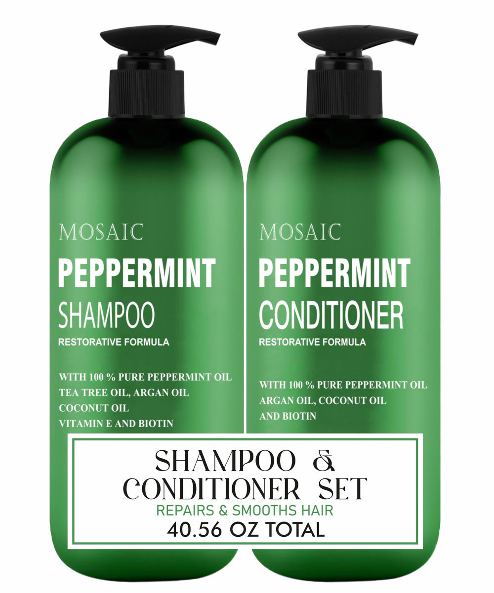 AnatoliaDaphne Peppermint Shampoo bottle front for refreshing scalp care