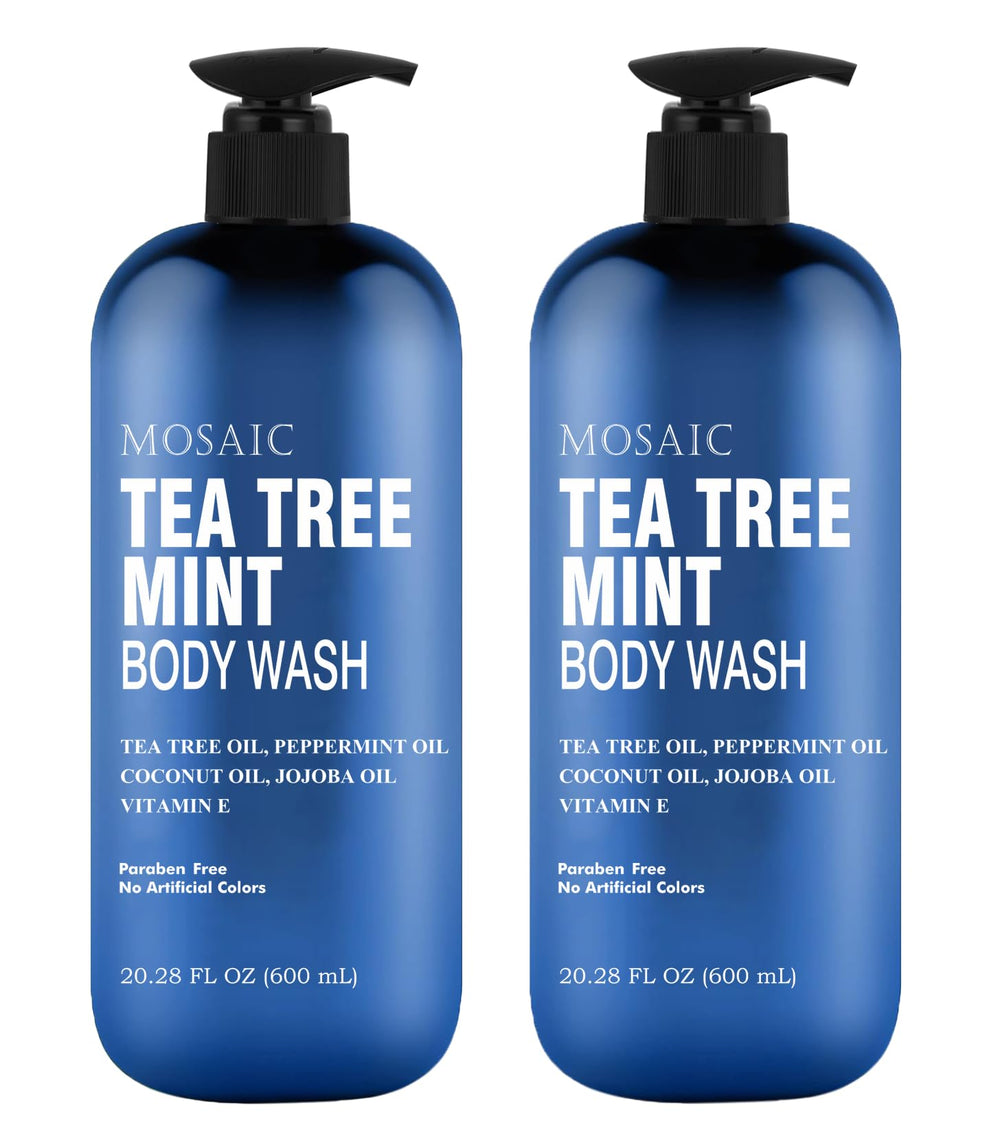 AnatoliaDaphne Tea Tree Body Wash bottle-pump ready for refreshing daily cleanse